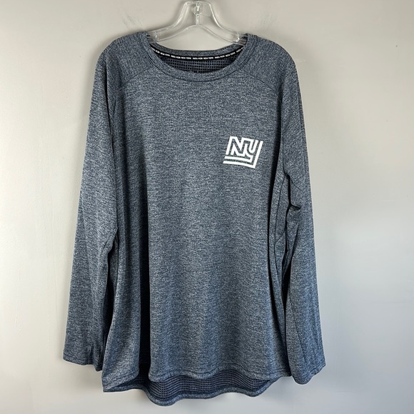 Nike Other - Nike Navy New York Giants Long Sleeve T-Shirt Size XXL